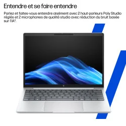 HP EliteBook 8 G1i 14 inch Notebook AI PC Wolf Pro Security Edition Intel Core Ultra 5 225U Ordinateur portable 35,6 cm