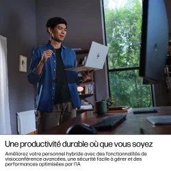 HP EliteBook 8 G1i 14 inch Notebook AI PC Wolf Pro Security Edition Intel Core Ultra 5 225U Ordinateur portable 35,6 cm