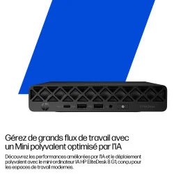 HP EliteDesk 8 Mini G1i Desktop AI PC Wolf Pro Security Edition