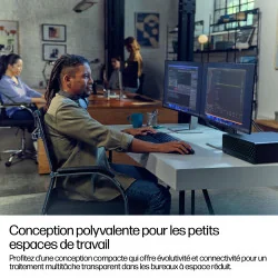 HP EliteDesk 8 SFF G1i Desktop AI PC Wolf Pro Security Edition