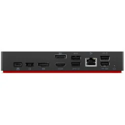 Lenovo ThinkPad Universal USB-C Smart Dock Avec fil USB 3.2 Gen 2 (3.1 Gen 2) Type-C Noir