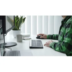 Targus EcoSmart AKB868FR clavier Universel Bluetooth AZERTY Français Noir