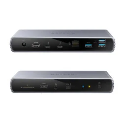 Targus HDTB4D-EU station d'accueil Thunderbolt 4 Gris