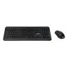 Targus AKM610FR clavier Souris incluse Universel RF sans fil AZERTY Français Noir