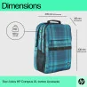 HP Campus XL Tartan Plaid backpack
