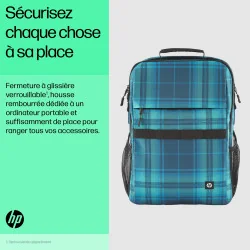 HP Campus XL Tartan Plaid backpack