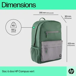 HP Campus Green backpack