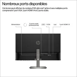 HP Series 5 23.8 inch FHD Monitor - 524da computer monitor