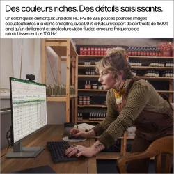 HP Series 5 23.8 inch FHD Monitor - 524da computer monitor