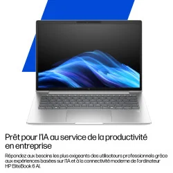 HP EliteBook 6 G1i 16 inch Notebook AI PC Wolf Pro Security Edition Intel Core Ultra 7 255U Ordinateur portable 40,6 cm