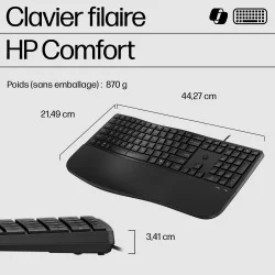 HP 485 Comfort Wired keyboard