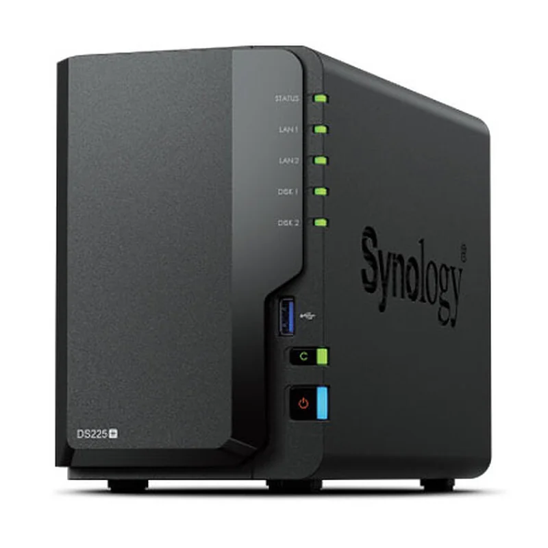 Synology DiskStation DS225+ Serveur NAS 2 baies (sans disque dur)