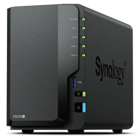 Synology DiskStation DS225+ Serveur NAS 2 baies (sans disque dur)