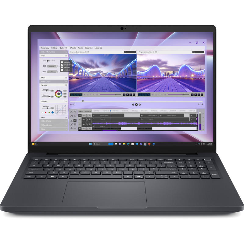 DELL Pro Max 16 MC16250 Intel Core Ultra 7 265H Station de travail mobile 40,6 cm (16") Full HD+ 16 Go DDR5-SDRAM 512 Go SSD