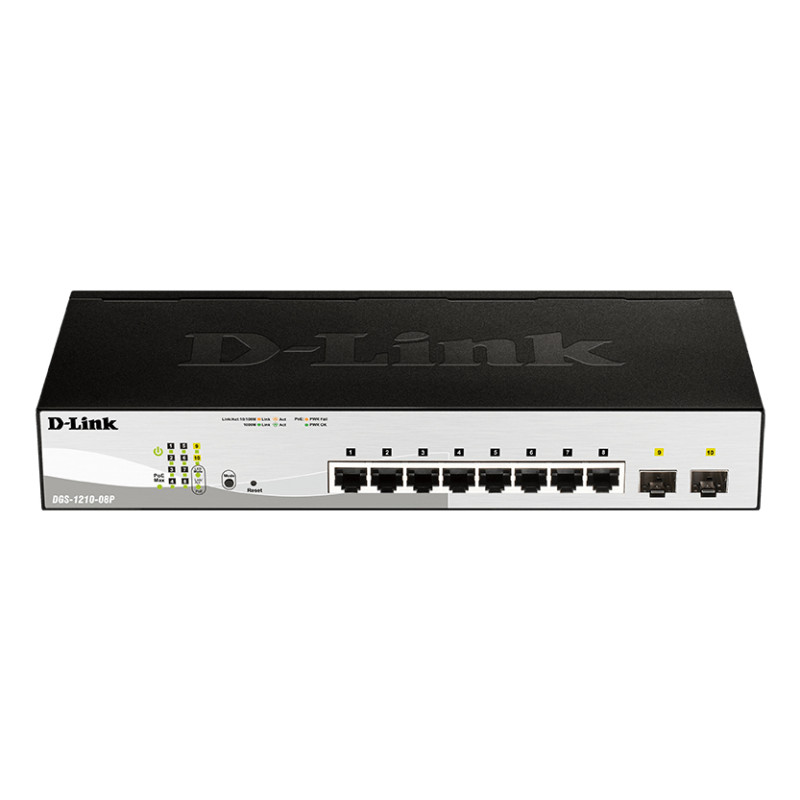 D-Link Web Smart DGS-1210-08P