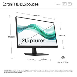 HP Series 3 Pro Écran FHD 21,5 pouces – 322ph