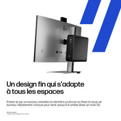 HP Z2 G1i Intel Core Ultra 7 265 16 Go DDR5-SDRAM 1 To SSD NVIDIA RTX A1000 Windows 11 Pro Mini PC Station de travail AI PC,